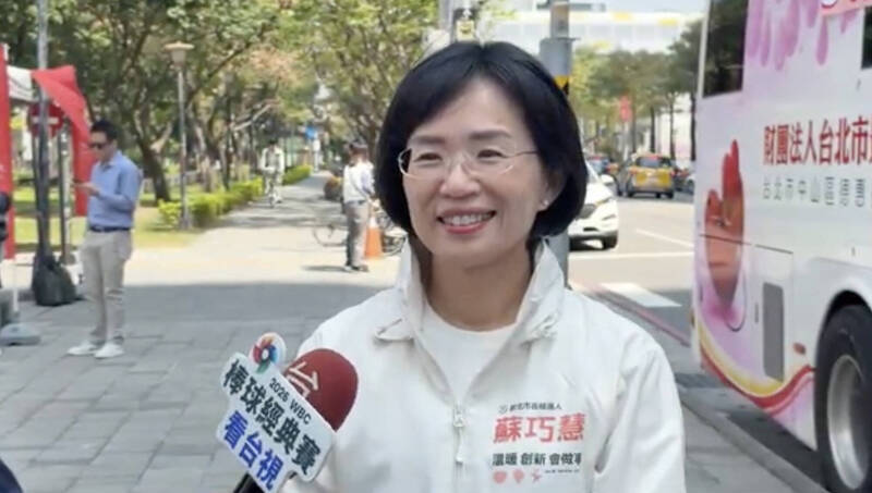 被問黃國昌排不出行程 蘇巧慧:各人有自己節奏