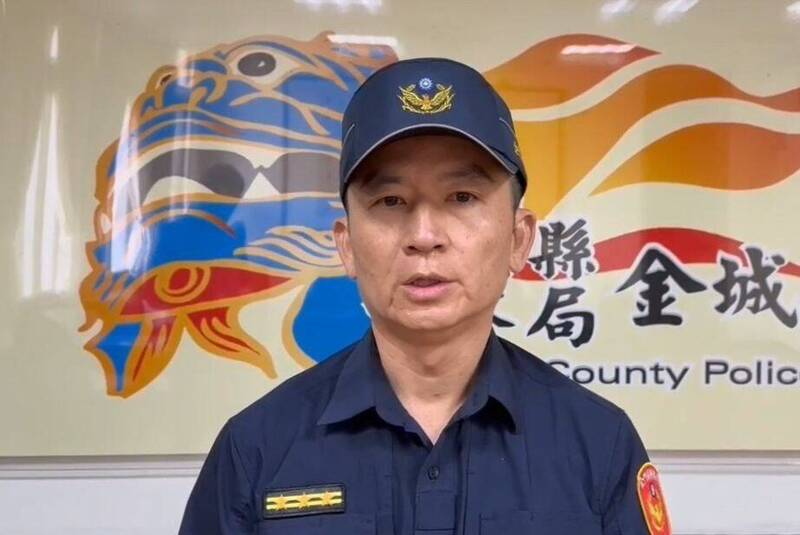 金城分局副分局長黃萬祿強調，對於任何重大暴力犯罪必定從嚴、從速偵辦，絕不寬貸。（金門縣警察局提供）
