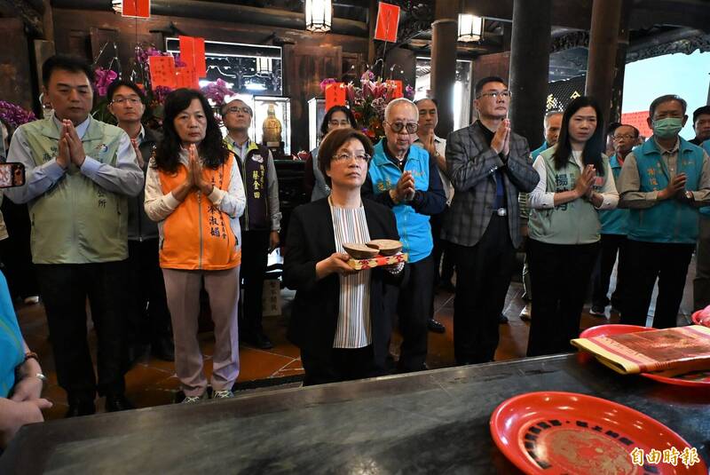 王不見王?鹿港慶端陽首次「雙龍會」 王惠美一句話拍板定案