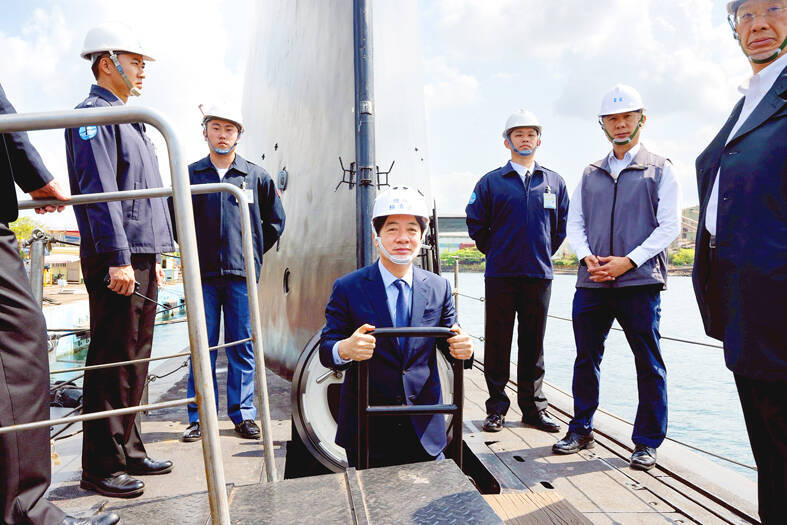 《TAIPEI TIMES》 Two submarines set to test system upgrades next year