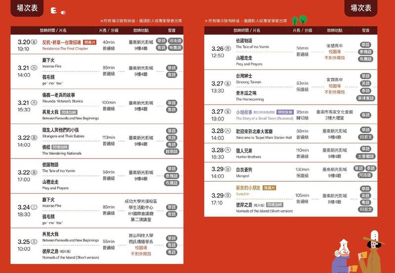 多元族群影展昨台南新光影城開幕 至3/29免費觀賞17部影片