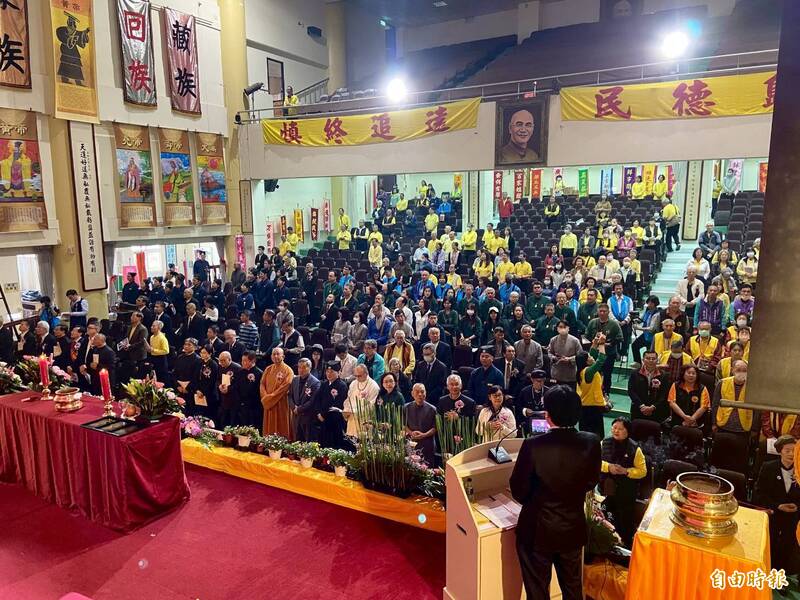 中華天帝教總會聯合祭祖 台中天極行宮循古禮舉辦