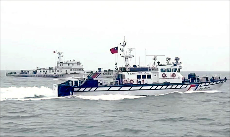 中國海警船5天3擾金門 海巡強力驅離