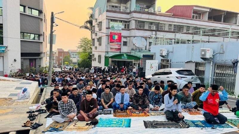 南投歡慶開齋節 街頭充滿濃濃異國風情