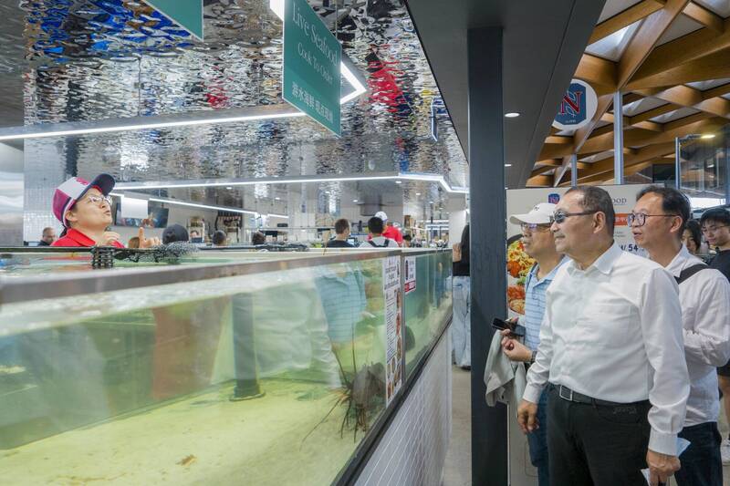 考察澳洲雪梨魚市場 侯友宜:借鏡國際經驗、翻轉新北市場