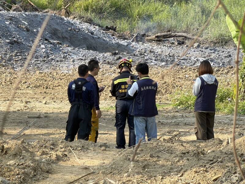 嘉義水上公墓火警滅火傳爆炸 3名救災人員燒燙傷送醫