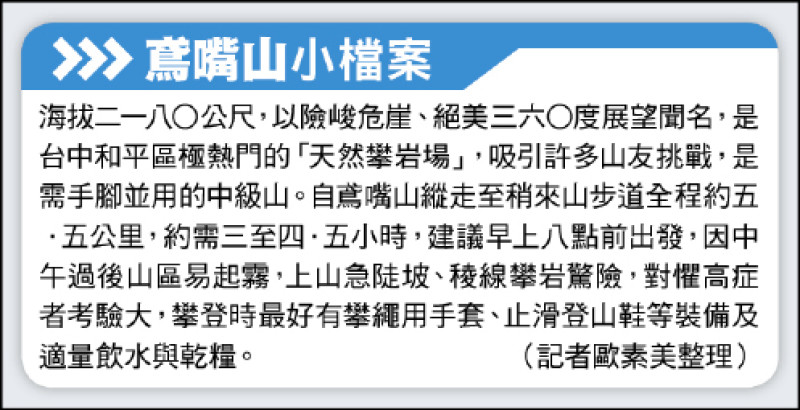 鳶嘴山28處保命繩遭破壞 再現「殺人陷阱」