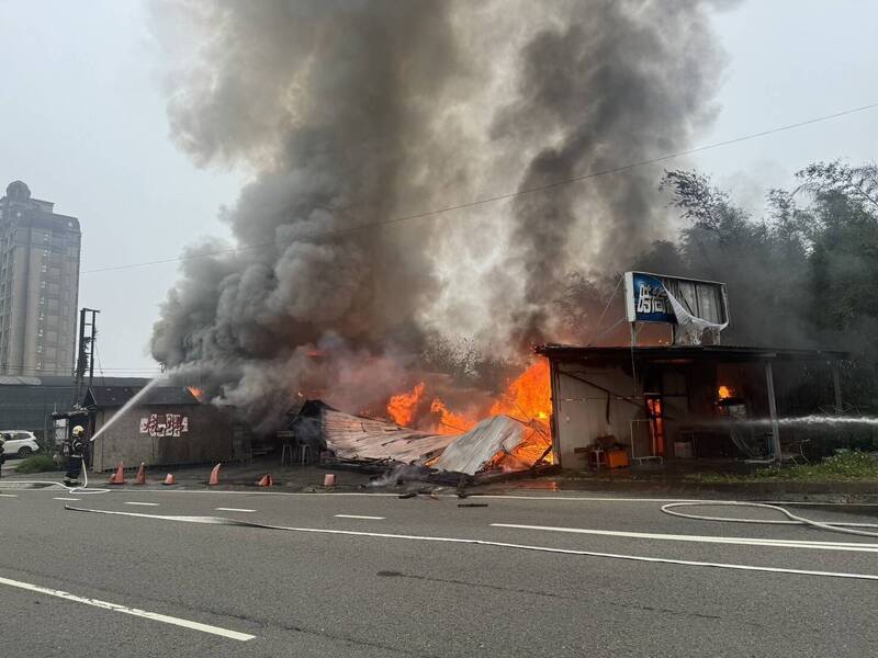 大溪員樹林燒烤店火警 死者為常客 酒後休息碰到死劫