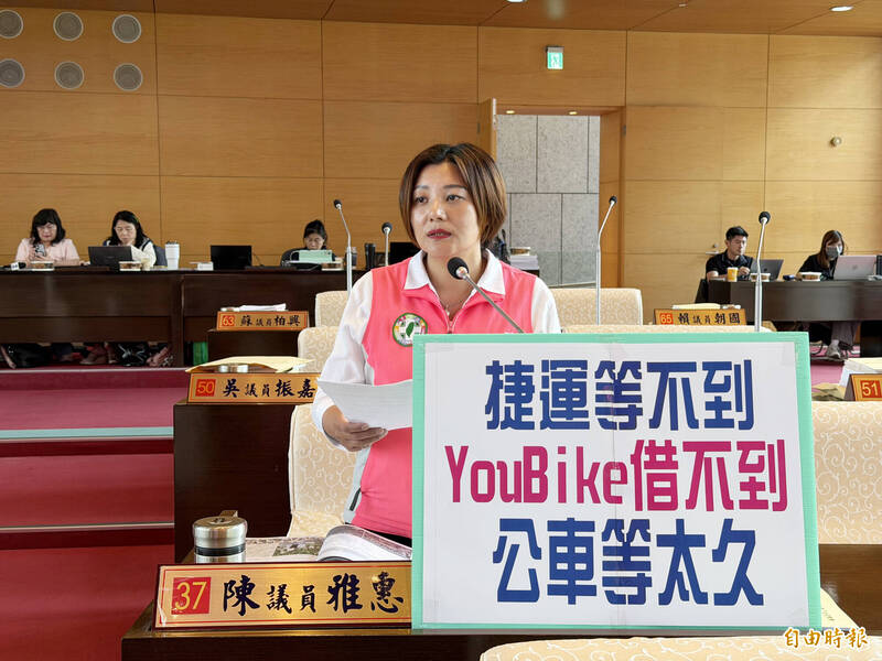 常租不到YouBike 盧秀燕:持續增加站點及車輛