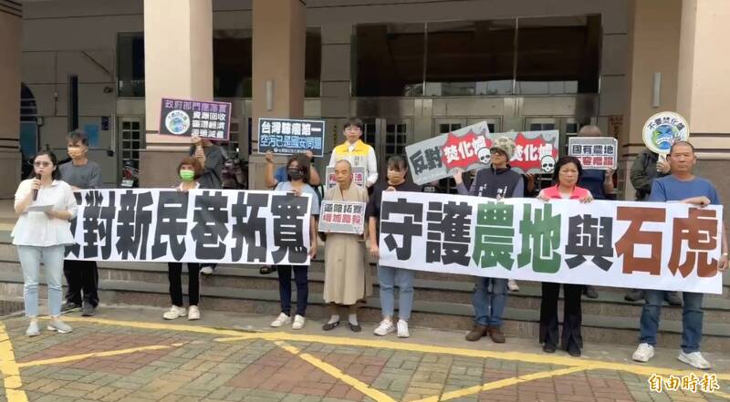 南投名間焚化爐爭議延燒 自救會抗議程序偷跑