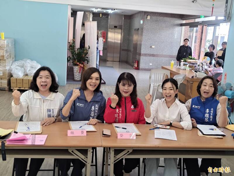 國民黨高市議員第一批次提名共29人登記 僅三民區4搶3有競爭