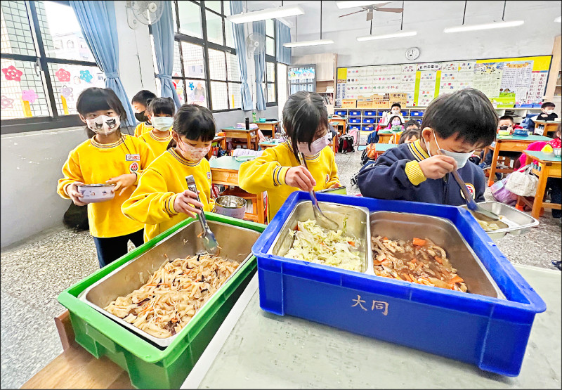 中市免費營養午餐補助 議員︰比北市低22元