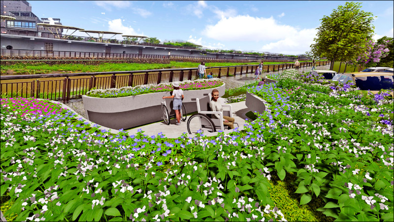 雲林溪2.8公里綠廊 打造休憩亮點