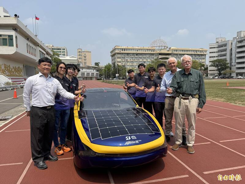 能源危機再起 高科大第9代太陽能車1度電可跑34.5公里