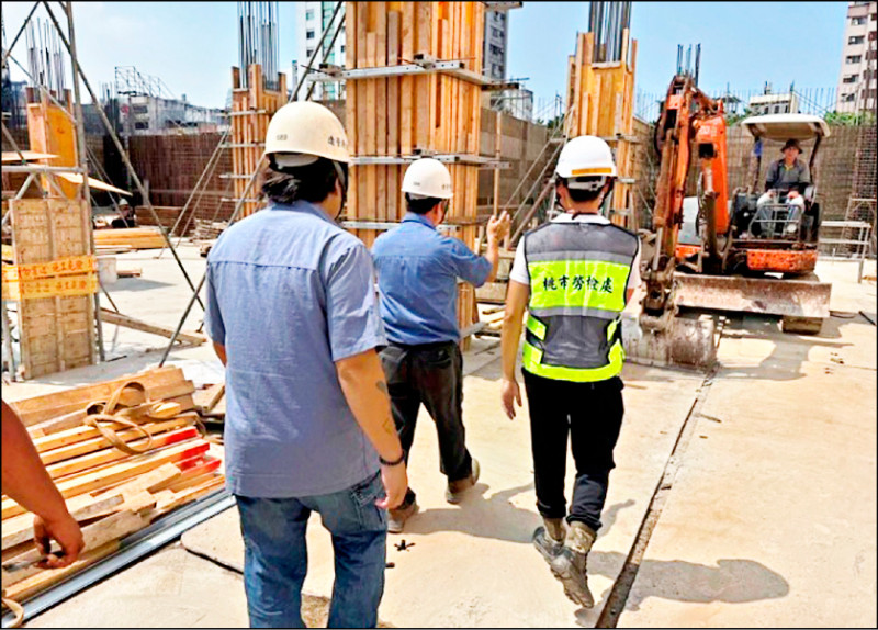 桃園勞檢員不足 1人負責逾百個工地