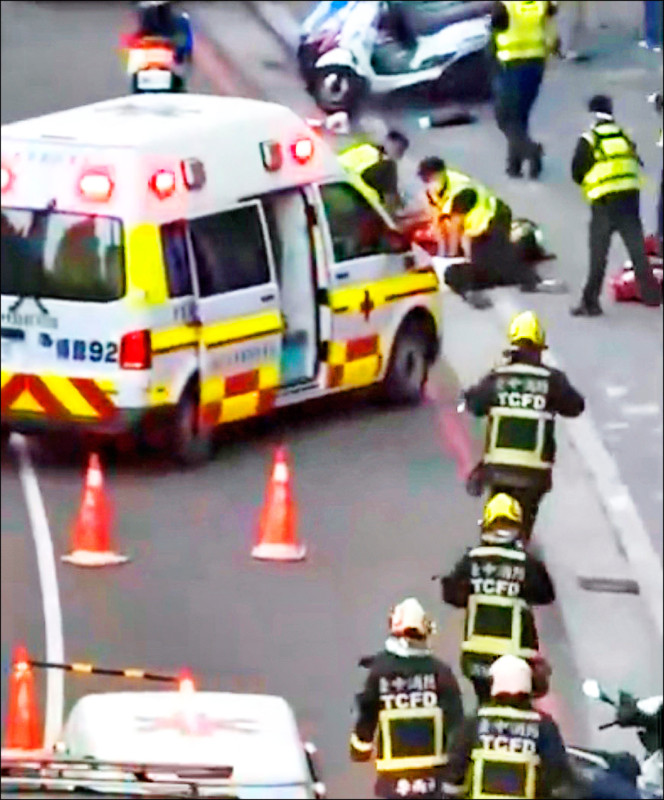 恐怖情人沿街追殺前女友插喉亡