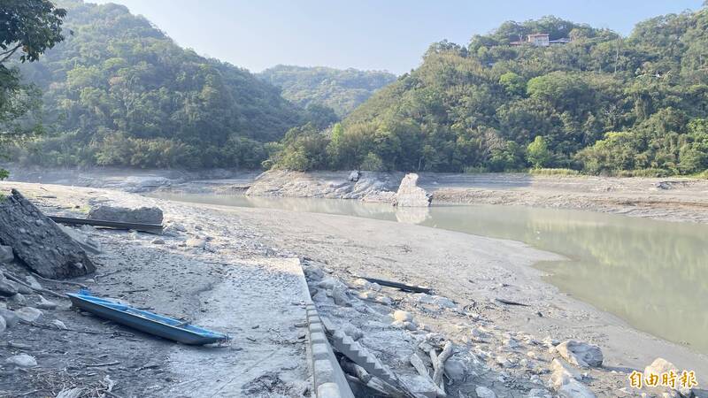 石門水庫上游多處乾枯 北水分署：水位非低點 與5年平均值相當