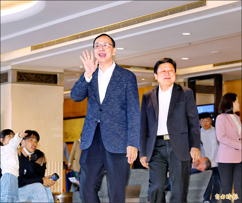 鄭餐敘未出席 朱餐敘 「一定要來」 韓:朱是我心目中永遠的主席