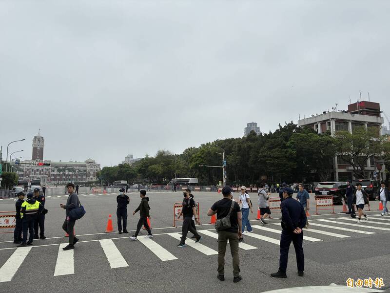 民眾黨329上凱道聲援柯文哲 警方部署上百警力維安戒備