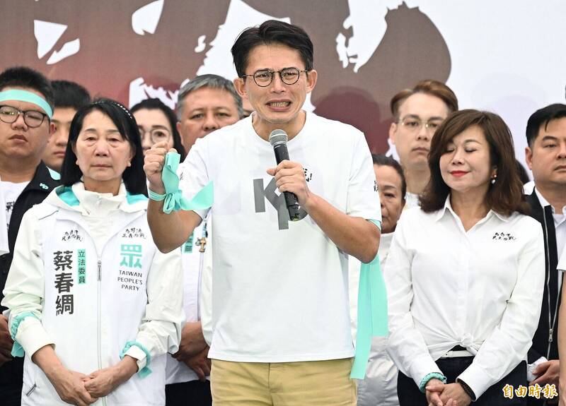 凱道宣講全程用「哭腔」…黃國昌又下戰書:賴清德出來辯!