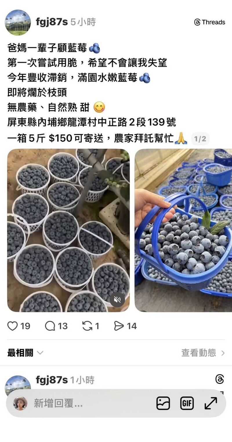 內埔賣藍莓?神扯商品上網賣 警調查阻詐