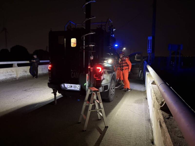 男子與友人到大安鷺鷥林戲水失聯  岸巡「機動式熱顯像系統」成功救回