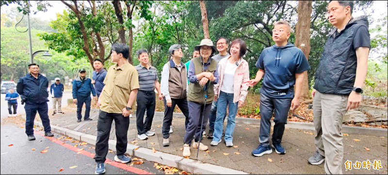 蔡英文台中登山 力薦何欣純