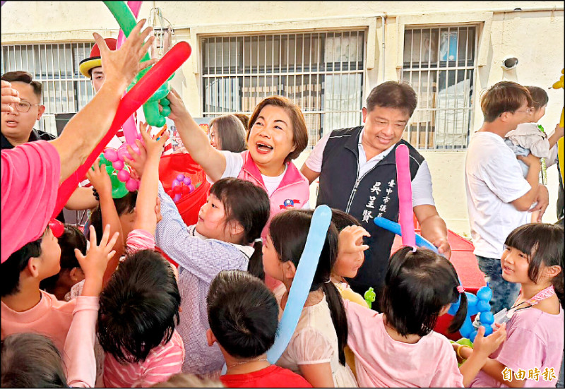 江啟臣、楊瓊瓔相爭 盧秀燕掛保證︰不會有人出走