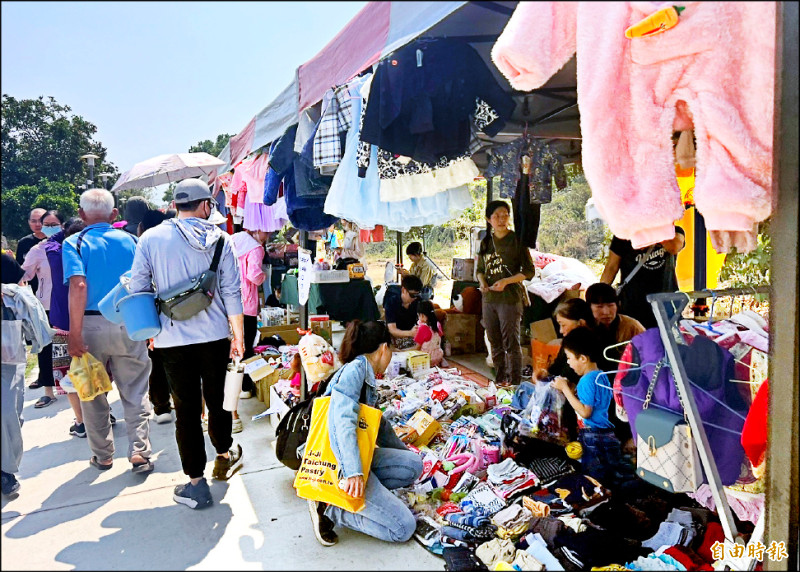 萬丹森林公園二手市集 8千人尋寶