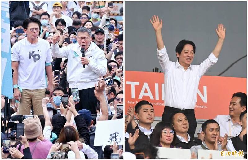 賴清德在球場應援「AAOA」不鳥柯文哲 白委氣炸：不在乎我們！