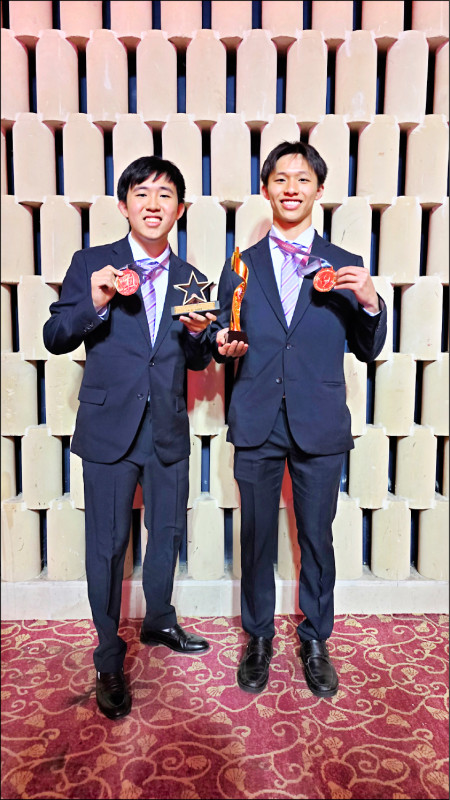 義大利、突尼西亞科展 台灣隊共奪5金2銀2銅