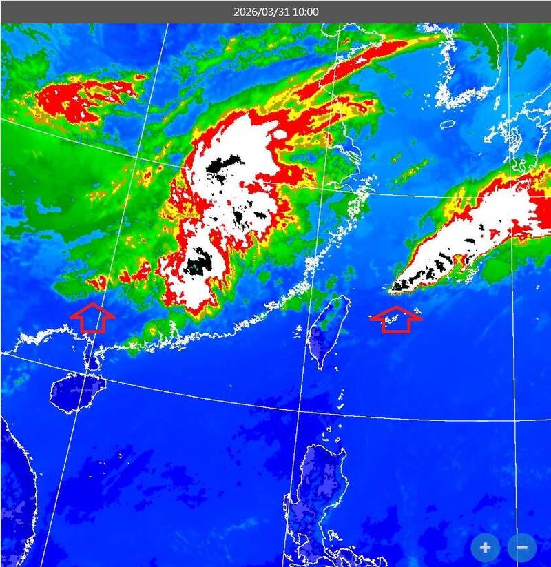 雲頂冒煙!「煙囪雲」現形 鄭明典揭強降雨前兆