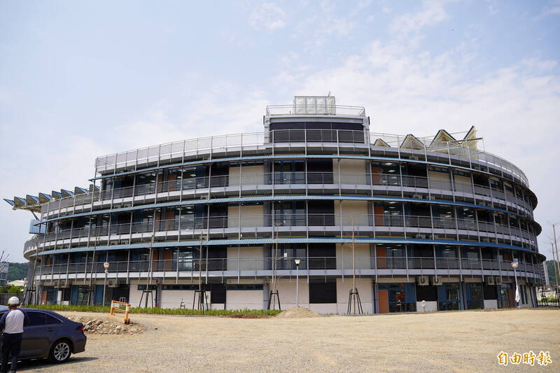 竹東客家文化大禾埕拚年底開館 議員關切未來營運、發展