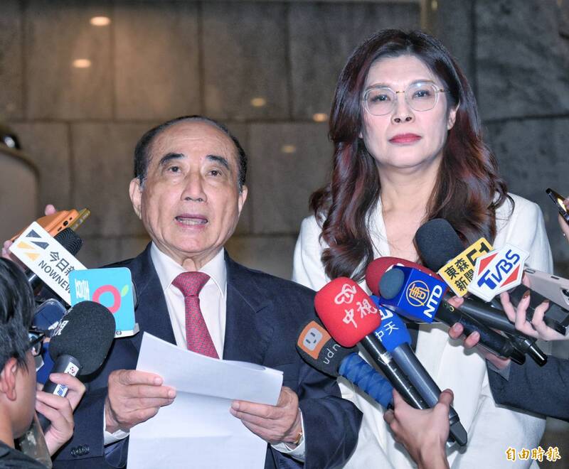 稱賴政府僅得40％選票 王金平：鄭麗文代表多數民意與北京對話