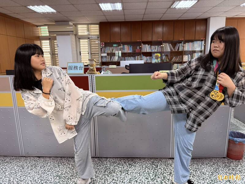 雲林少女張鈞汝用跆拳道翻轉人生 獲選全國自強兒少