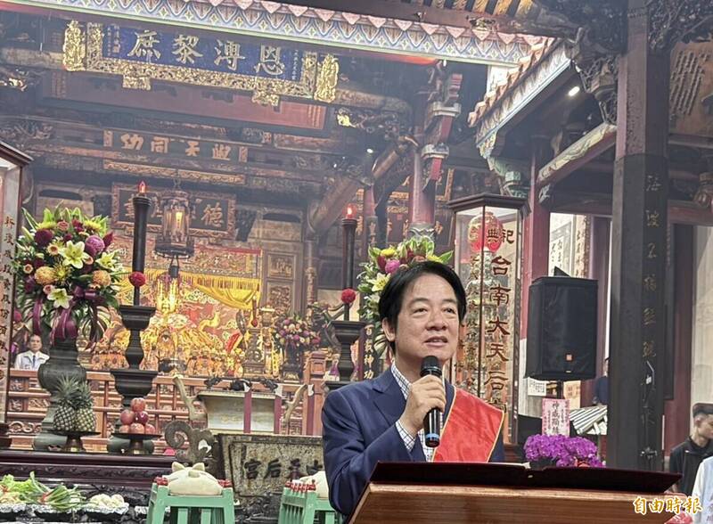 總統回「娘家」台南祀典天后祭媽祖 敬獻匾額「恩溥黎庶」