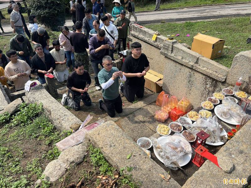 金門蔡氏宗親金防部管制區祭祖 逾600人共聚一堂「吃頭」