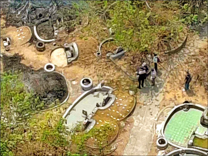 掃墓燒草釀火災 彰化空拍機活逮