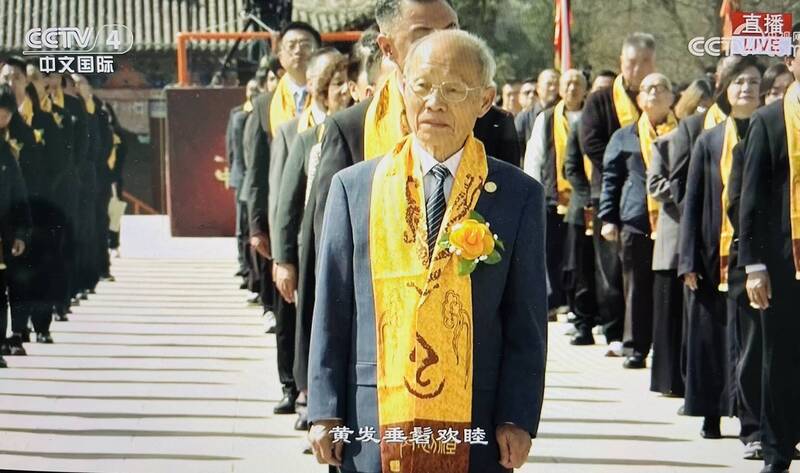 中共邀前KMT主席林政則共祭黃帝 陸委會：清明節染政治色彩