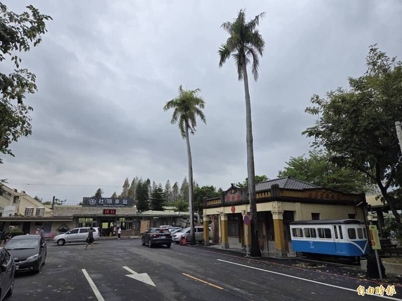 山嵐號停靠!彰化社頭站打造最強打卡點