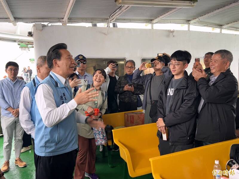 清明收假送「紅包」!金門80歲以上、6歲以下縣民 搭返鄉專船免費