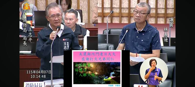 高雄第一季雜草與公墓火警增「兩倍」! 消防局長:多管道加強宣導