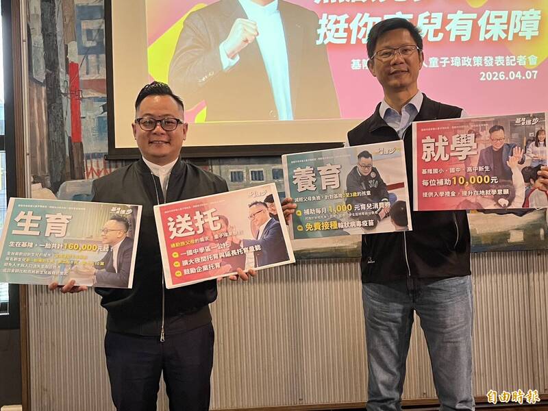 童子瑋兒少政策 生育獎勵加碼一胎補助六萬