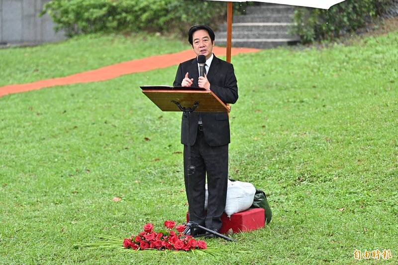 出席鄭南榕追思會 賴清德:台灣追求民主不是對中國挑戰