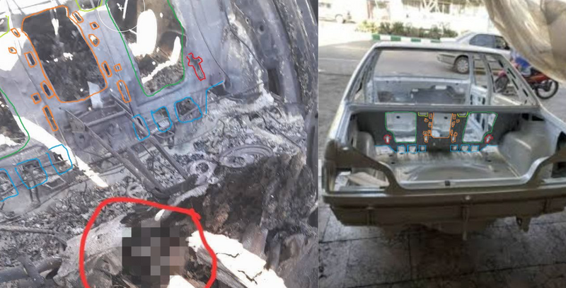 八卦板假消息流竄!謊稱美軍C-130有遺骸 其實是伊朗車輛殘骸