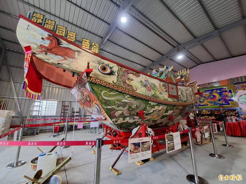 百年薦善堂首造王船 王巡建醮攝影記錄宗教盛典