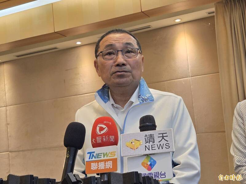 鄭麗文訪中稱和平之旅 侯友宜:堅守自由民主的方向永不變