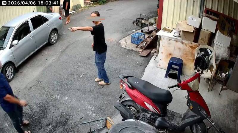 打完弟媳打老婆 台南男為停車大暴走