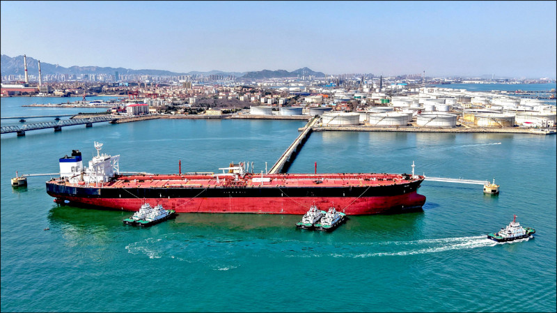 中國油輪（法新社）