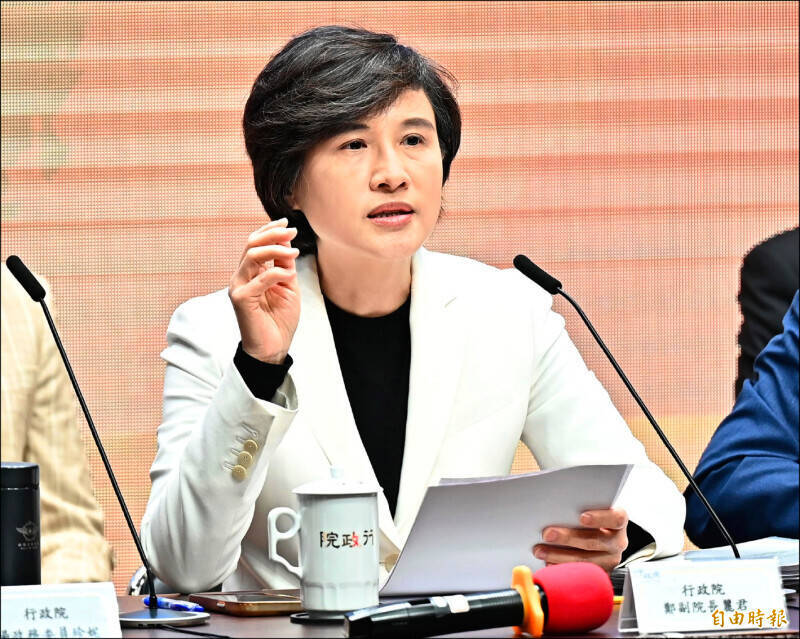 首季CPI年增率低於預估 鄭麗君:穩定物價初見成效